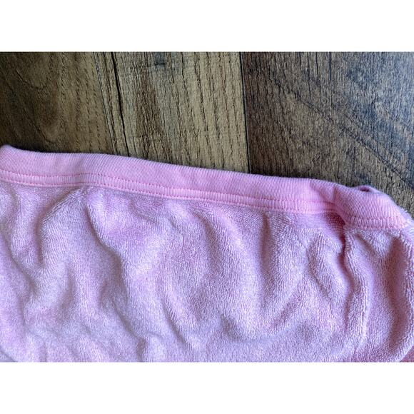 Vintage Carters Pink Girl Duck Terry Cloth Hooded Top 24 mo - Picture 6 of 9